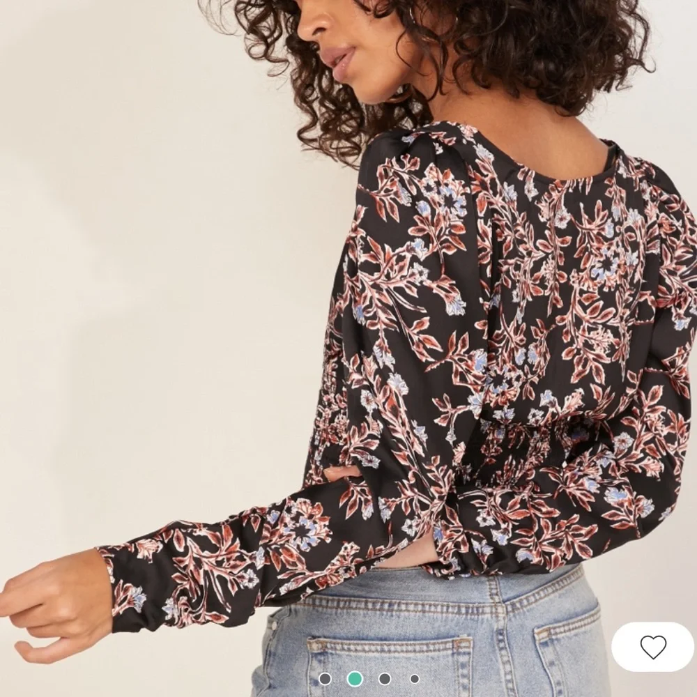Free People Santiago Scoop Neck Printed Top - Picture 3 of 9